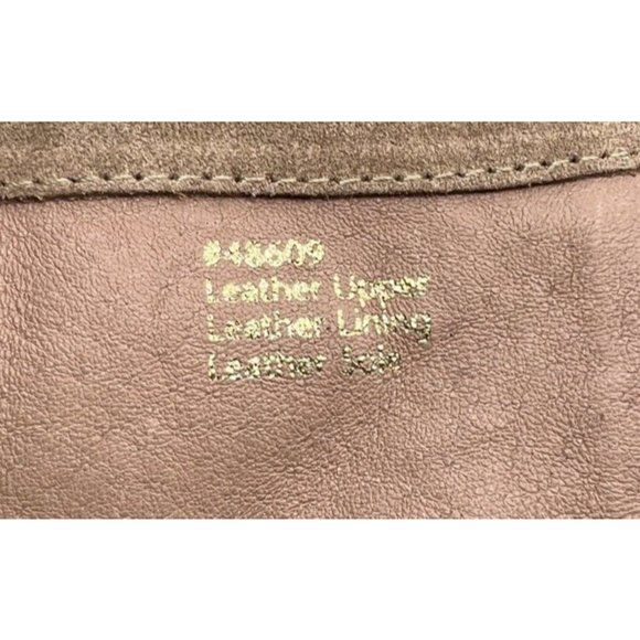 Garnet Hill Tall Boots Womens 10 Mila Brown Suede Leather Block Heel 18" Shaft - Picture 6 of 7